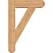 Ekena Millwork Traditional Craftsman Smooth Bracket w/ Offset Brace, Western Red Cedar, 7 1/2"W x 28"D x 40"H BKT0806X28X40TRA04SWR - alternate 3